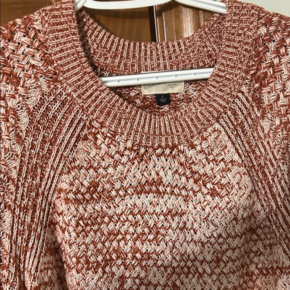 Universal Thread Women's Knit Sweater - Marled Red - Picture 3 of 7
